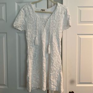Show me your mumu mini white dress